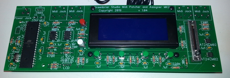 MidiAssignerMK2 Complete Board 9